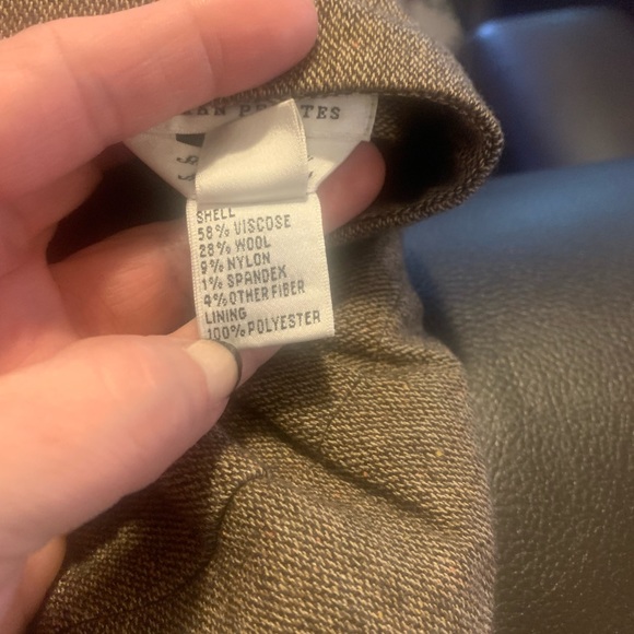 Talbots Dresses & Skirts - Brown Linen lined skirt